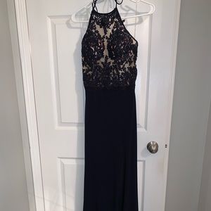 Halter dress by Morilee Madeline Gardner